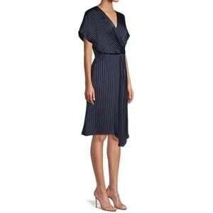 NWOT Boss Hugo Boss Dawela Knee-Length Pinstripe Dress Office Siren Size 8